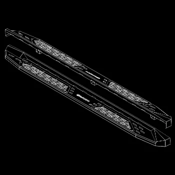 Пороги BLACKASPID для Changan Hunter